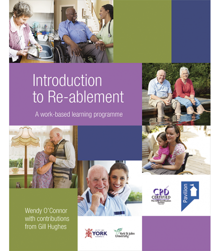 Cover of the book - Introduction to Re-ablement - A work-based learning programme