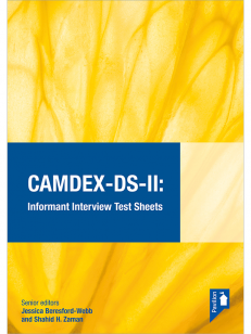 Cover of the book - CAMDEX DS II - Informant Interview Test Sheets